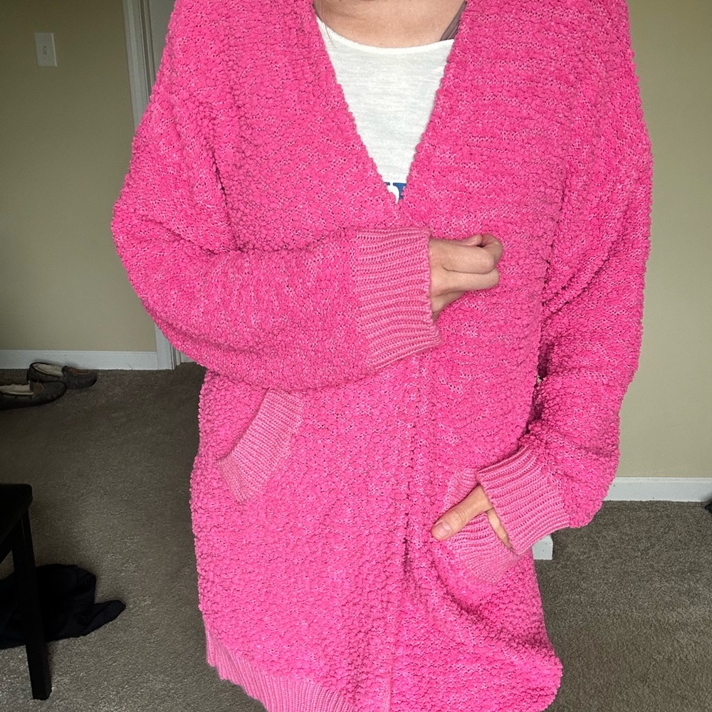 Pol | Cozy Pink cardigan